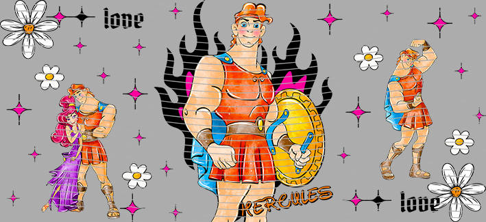 16oz Disney style-D-1104